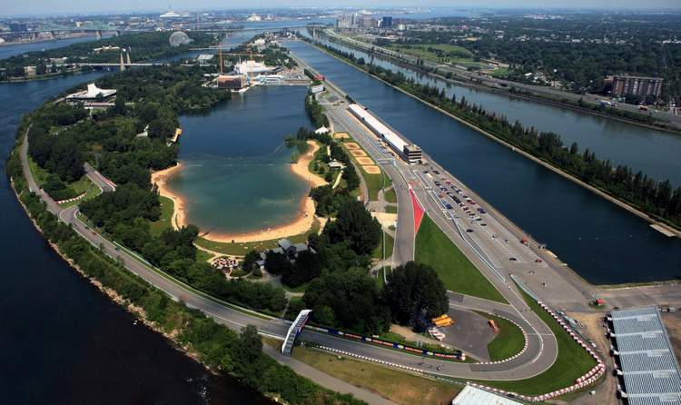 circuit gilles villeneuve aerial