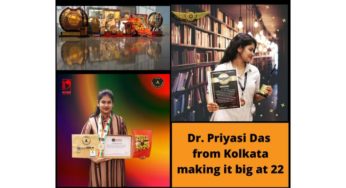 Dr. Priyasi Das – The award-winning and record holder author making it big at 22