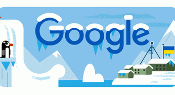 Google animated Doodle celebrates the Vernadsky Research Base, a Ukrainian Antarctic Station