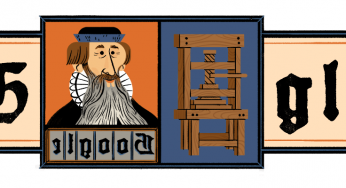 Johannes Gutenberg: Google Doodle celebrates German goldsmith, the first European to invent and use movable type printing press