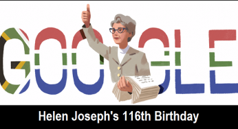 Helen Joseph: Google celebrates South African anti-apartheid activist’s 116th birthday with Doodle