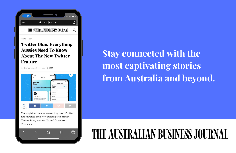 brugerdefinerede Maestro Støt The Australian Business Journal is Leading The Way in Delivering Curated  News to Australians - Time Bulletin