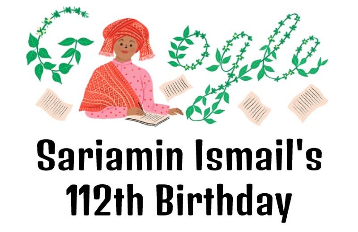 Sariamin Ismail Google Doodle Celebrates The First Female Indonesian Novelist Selasih S 112th Birthday Time Bulletin