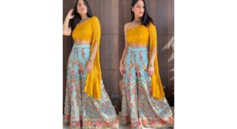 Latest and Splendid Palazzo Suit Designs for Office Wear