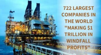 722 Largest Companies in the World “Making $1 Trillion in Windfall Profits”