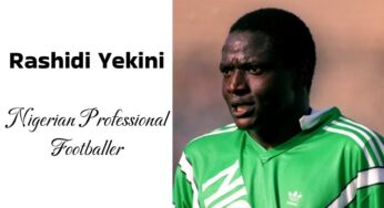 30 Interesting Facts about Rashidi Yekini, a Nigerian Football Player