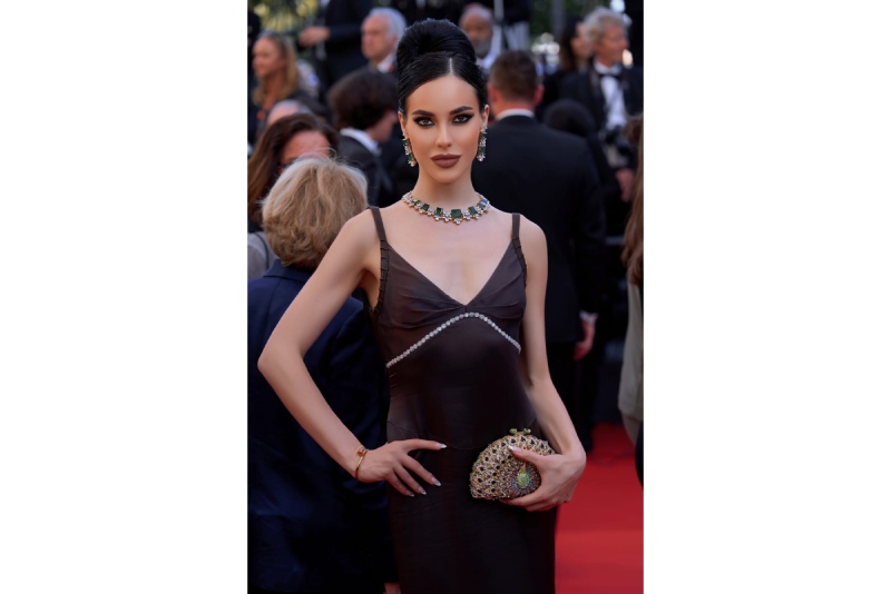 Anna Alimani Attends the France Cannes 2024 The Count of Monte Cristo Red Carpet