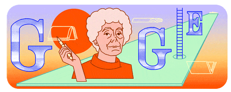 Celebrating Jacqueline Harpman Google Doodle