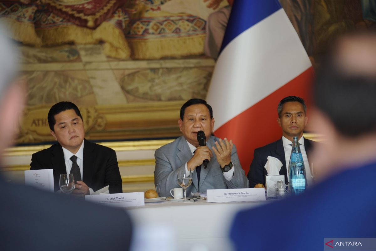 Meeting the Business Community in Paris, Prabowo Discusses Potential Future Collaboration