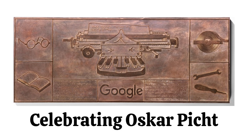 Celebrating Oskar Picht Google Doodle