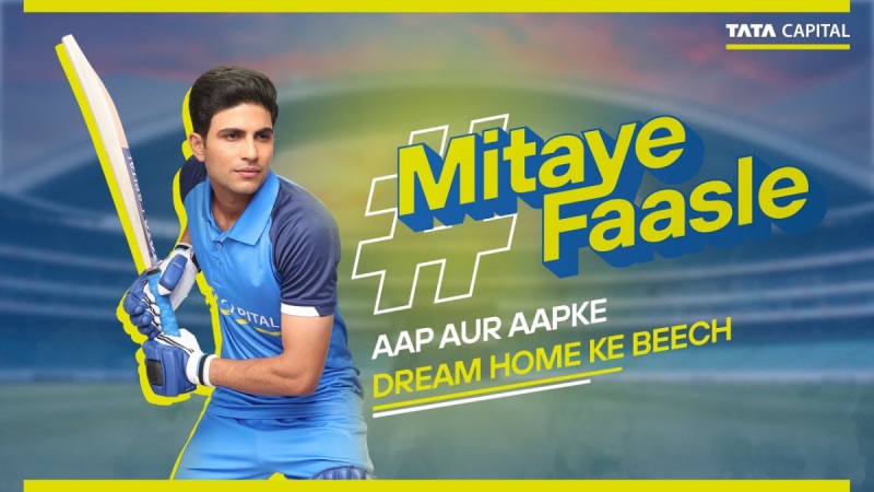 Shubman Gill Stars in Tata Capital's Mitaye Faasle Campaign