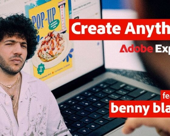 Adobe Partner with Benny Blanco to Help Small Business Branding in 'Create Anything' Campaign