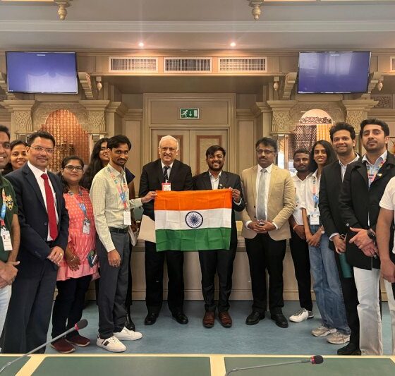 Indian Student Representative Aman Agrawal Shines at World Food Forum