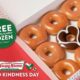 Krispy Kreme is Celebrating World Kindness Day by Offering Free Donuts to Early Customers