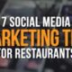 These Social Media Marketing Tips can Help Your Restaurant Business be Successful