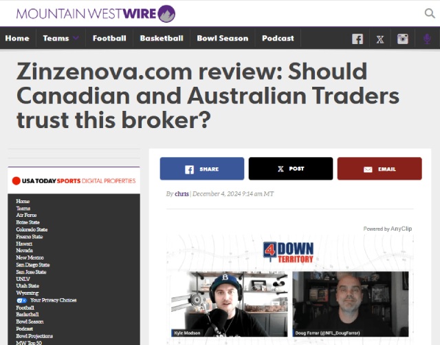 Zinzenova.com review Scam or legit broker 1