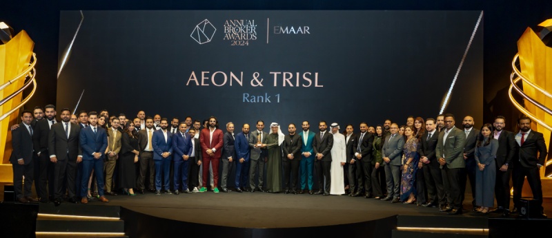 Aeon & Trisl Group Makes History, Secures No.1 Spot at Emaar Awards for Second Consecutive Year and Sixth Consecutive Quarter with Record Breaking Sales Performance