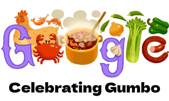 Celebrating Gumbo Google Doodle