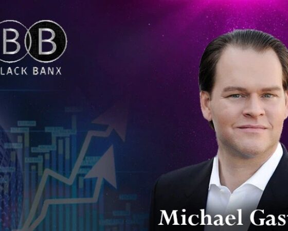 German billionaire Michael Gastauer, the visionary CEO of Black Banx