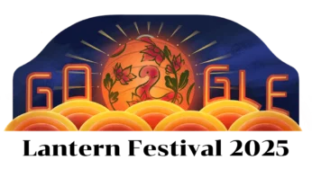 Google Doodle Celebrates Lantern Festival 2025