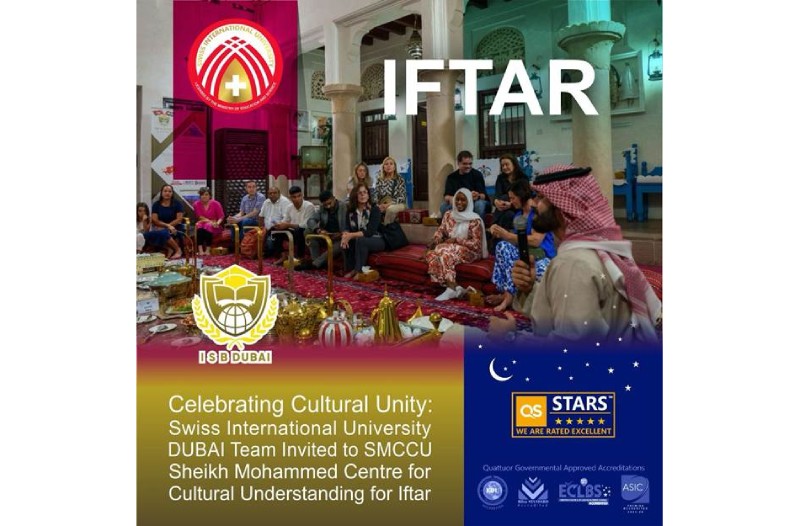 Swiss International University SIU Dubai Team Invited to Iftar at Sheikh Mohammed bin Rashid Al Maktoum Centre